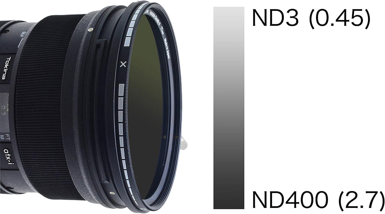 HOYA Variable Density II - 58mm (Accepts 62mm Caps_