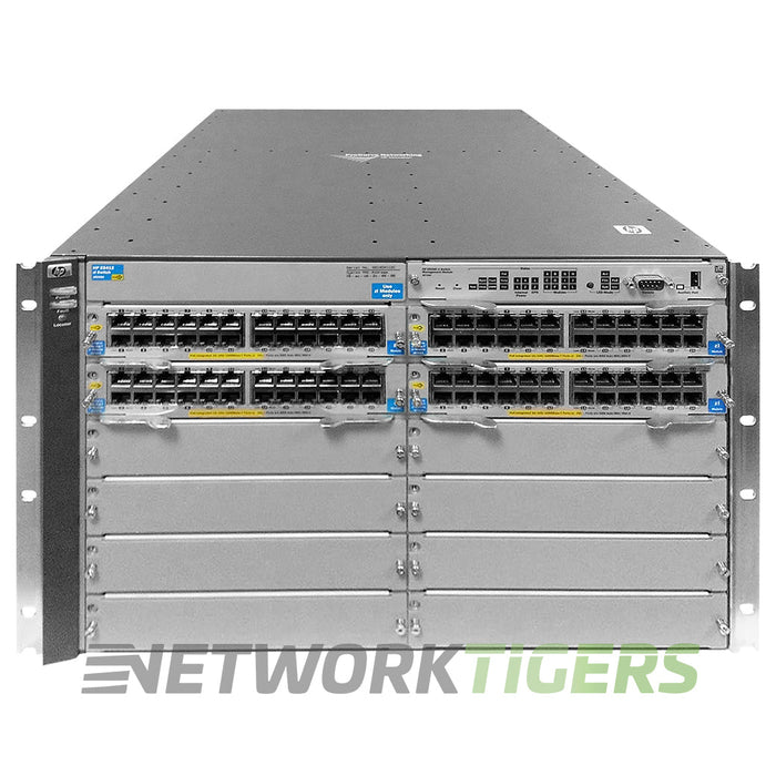NEW HPE J8700A 5400zl Series 96x 1GB PoE RJ45 8x Open Expansion Mod Slot Switch