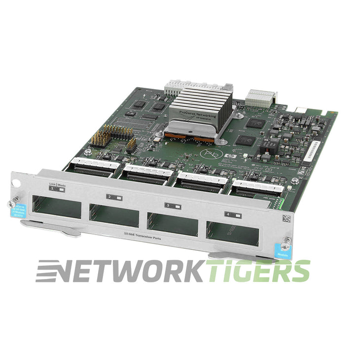 NEW HPE J8707A 5400zl Series 4x 10GB X2 Switch Module
