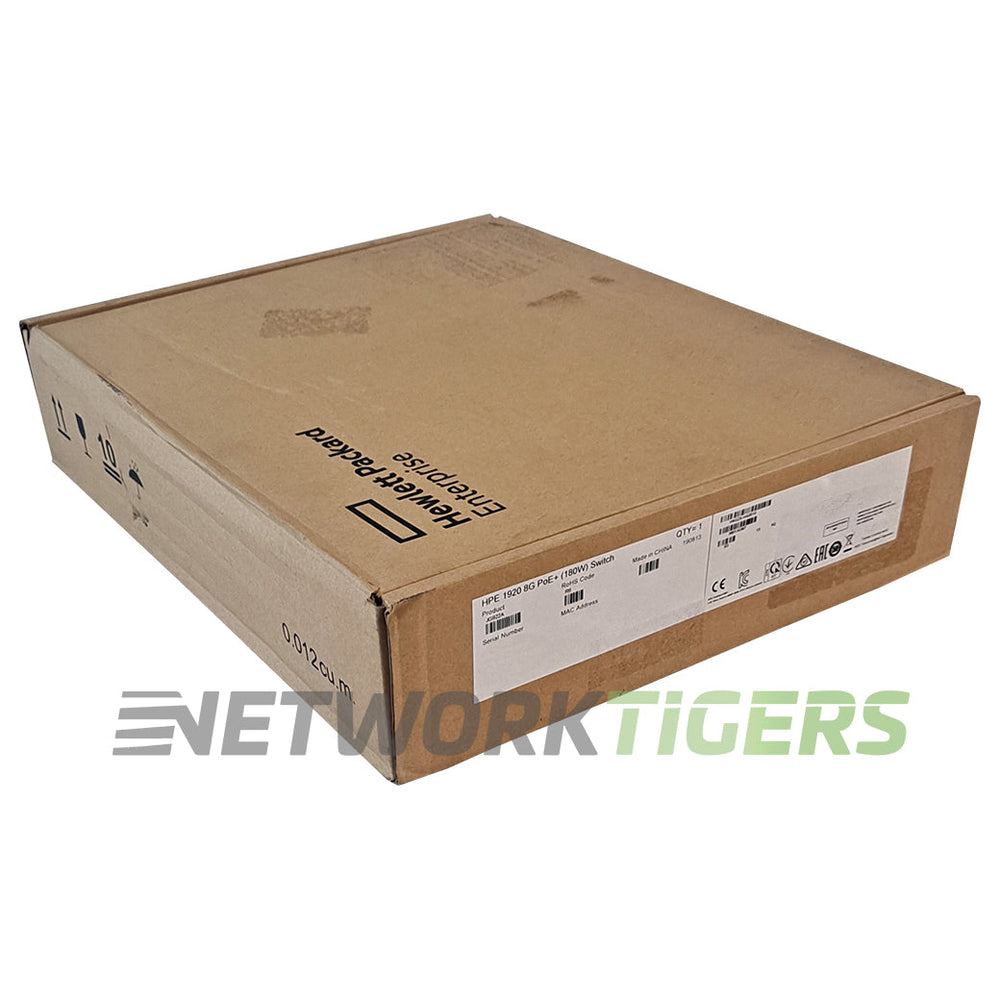 NEW HPE JG922A 1920 Series 8x 1GB RJ45 2x 1GB SFP Switch