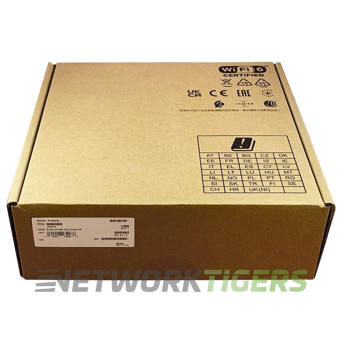 NEW HPE Aruba AP-555 JZ356A (RW) Wi-Fi 6 802.11ax Internal Antenna Campus WAP