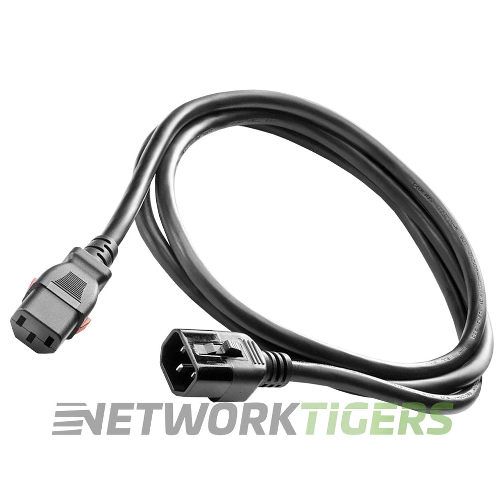 HPE Q0Q04A C13 - C14 WW 250V 10Amp 2m Black 6-pack Locking Power Cord