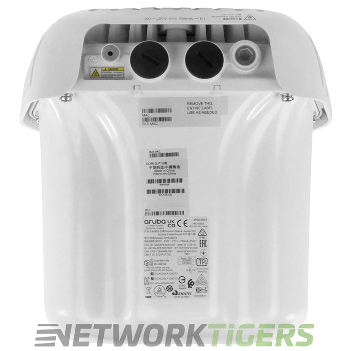 HPE Aruba AP-575 R4H18A (US) Wi-Fi 6 802.11ax Internal Omni Antenna Outdoor WAP