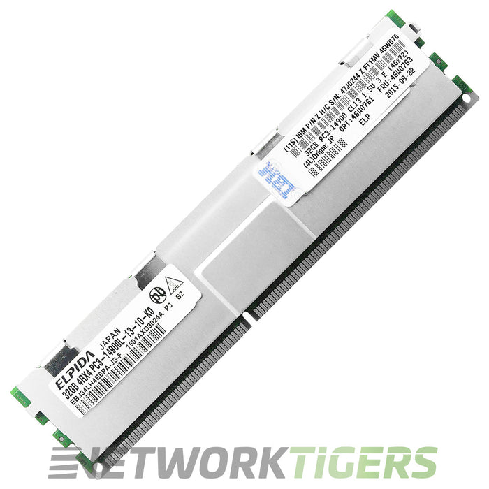 IBM 46W0763 Flex System x240 32GB DDR3 LRDIMM Compute Node Memory