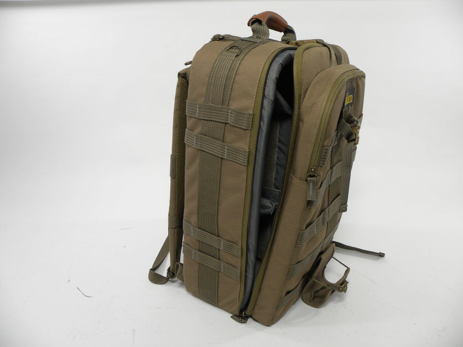 Ikan Olive Green Camera Backpack