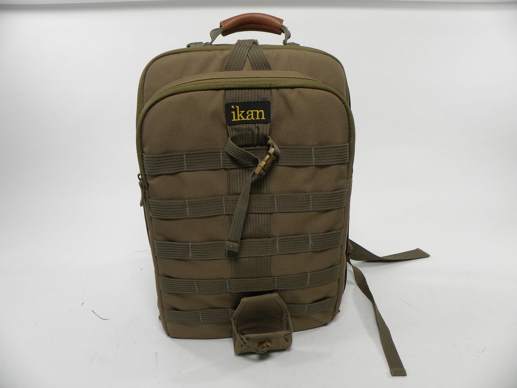 Ikan Olive Green Camera Backpack