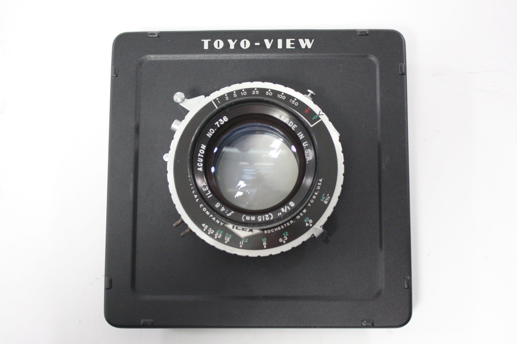 Ilex 215mm f/4.8 Acuton Lens with Toyo-View Mount AS-IS