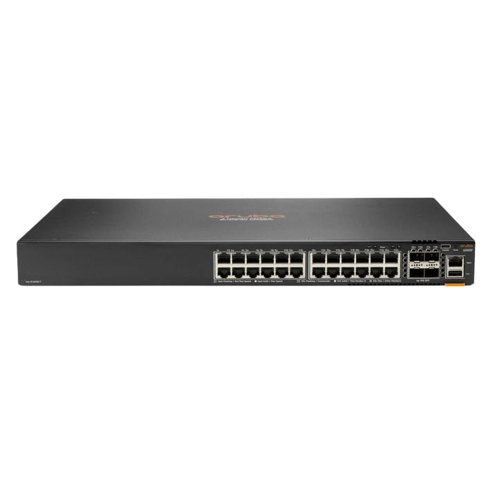 JL725A ARUBA 6200F 24G Class4 PoE 4SFP+ 370W Switch - RENEW