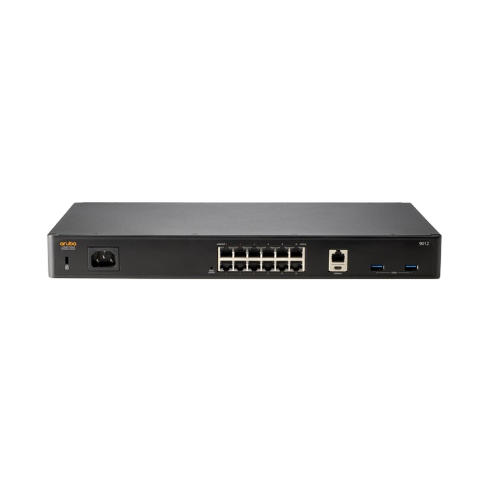 R1B32A ARUBA 9012 (RW) 12xGbE 6xPoE+ Branch Gateway 2K Clients - 32 APs - RENEW