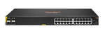 R8N87A HPE Aruba Networking CX 6000 24G Class4 PoE 4SFP 370W Switch - NEW