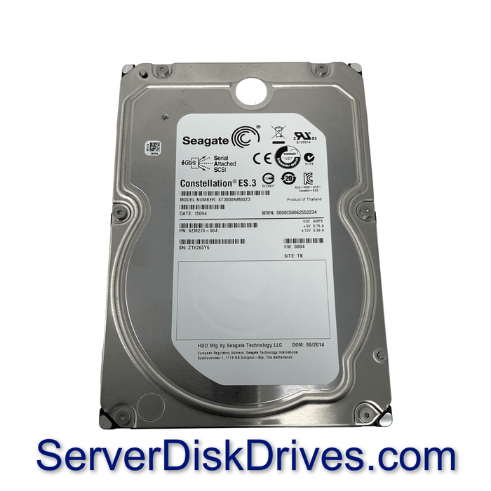 ST2000NM0023 Seagate 2TB 7200RPM 6Gb/s 128MB 3.5" SAS Hard Drive
