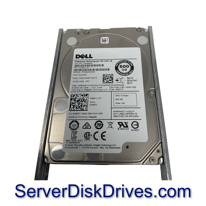 WD9001BKHG Dell 4X1DR 900gb 10k 6G 2.5in SAS hard drive