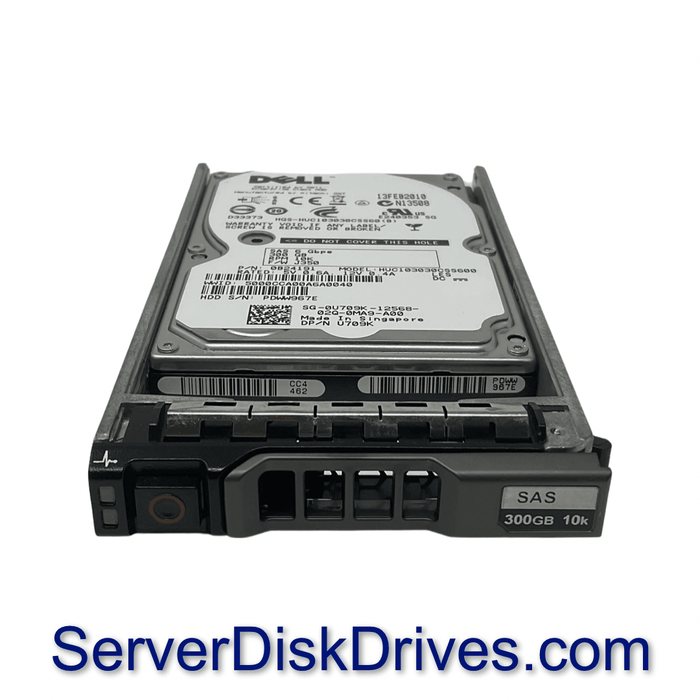 HUC103030CSSS600 Dell U709K 300GB 10K 6G SAS 2.5" Drive