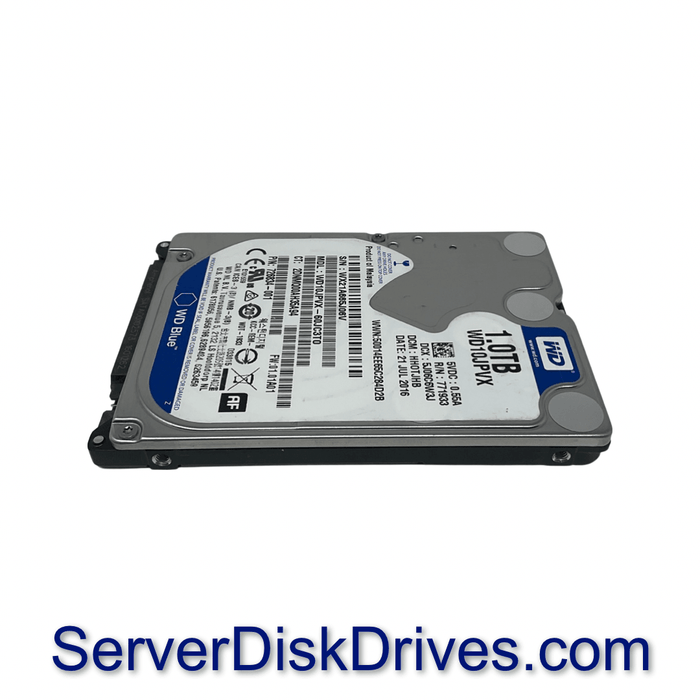 WD Blue 1TB Mobile Hard Disk Drive - 5400 RPM SATA 6Gb/s 2.5 Inch - WD10JPVX