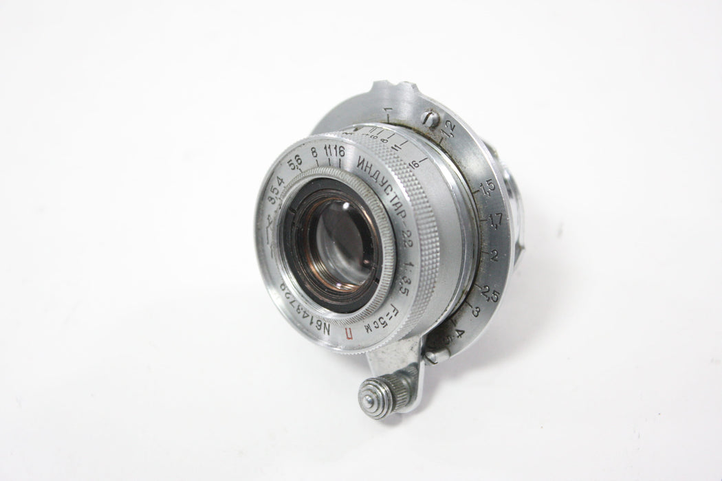 Industar-22 5cm f/3.5 Lens for L39 Mount