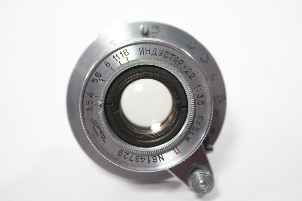 Industar-22 5cm f/3.5 Lens for L39 Mount