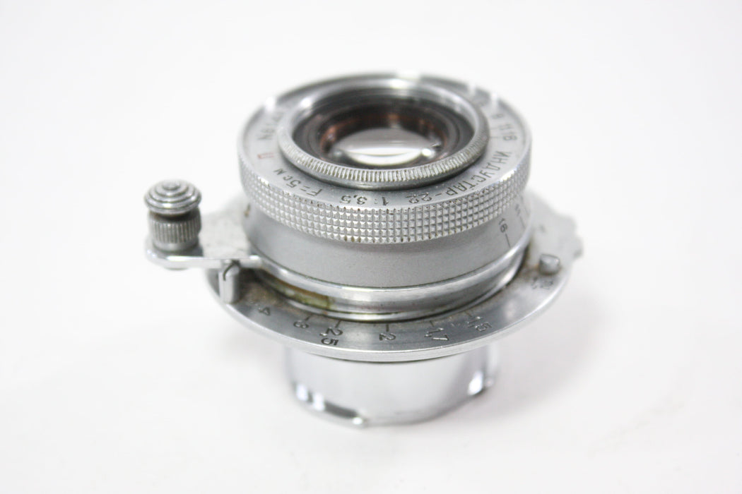 Industar-22 5cm f/3.5 Lens for L39 Mount