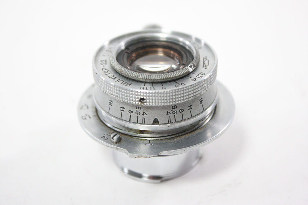 Industar-22 5cm f/3.5 Lens for L39 Mount