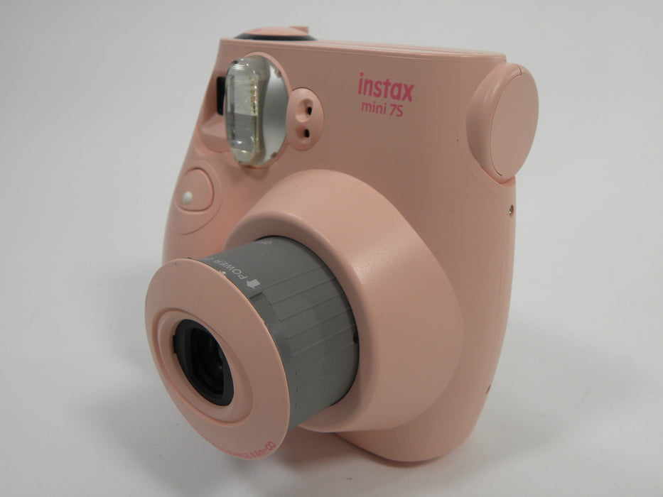 Instax Mini 7S Instant Camera (Pink) in Case