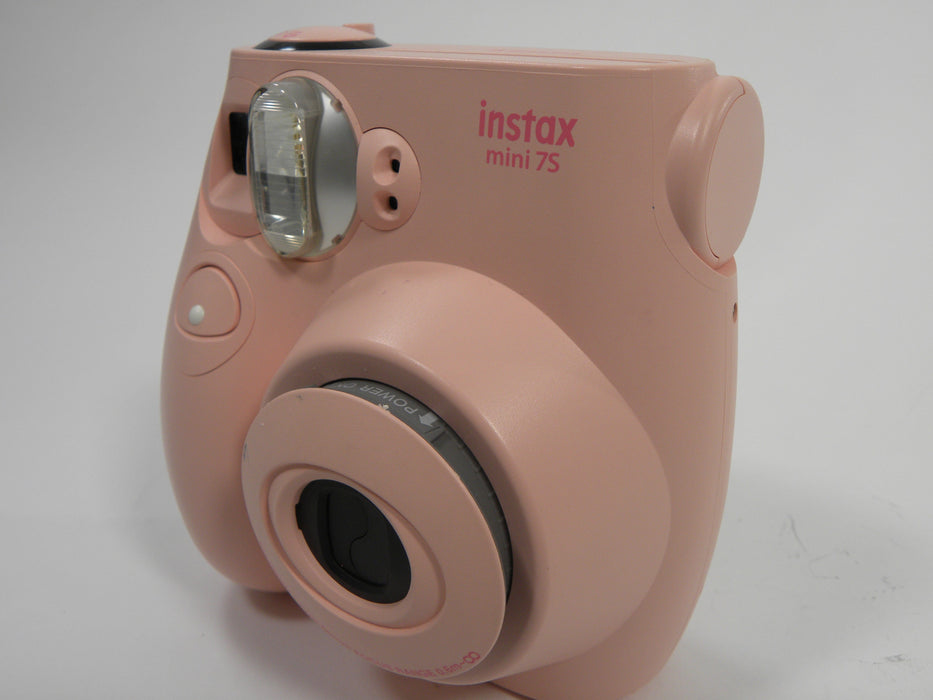Instax Mini 7S Instant Camera (Pink) in Case