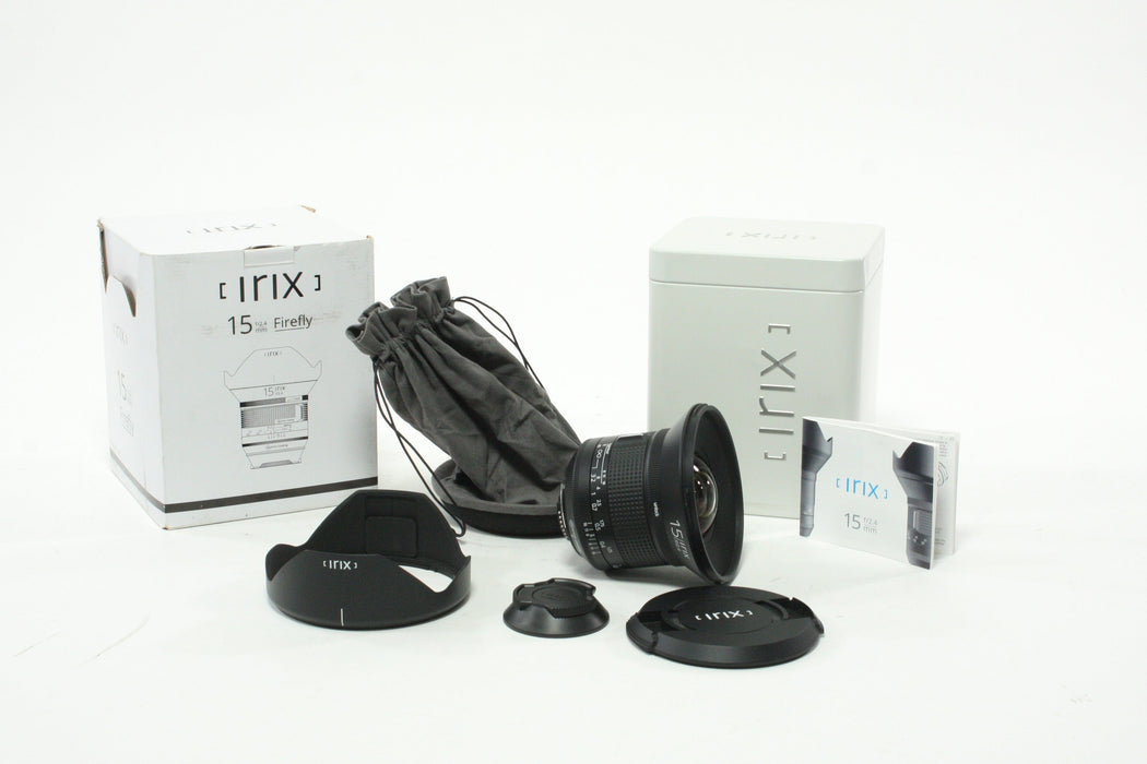 Irix 15mm f/2.4 Lens for Nikon F Mount