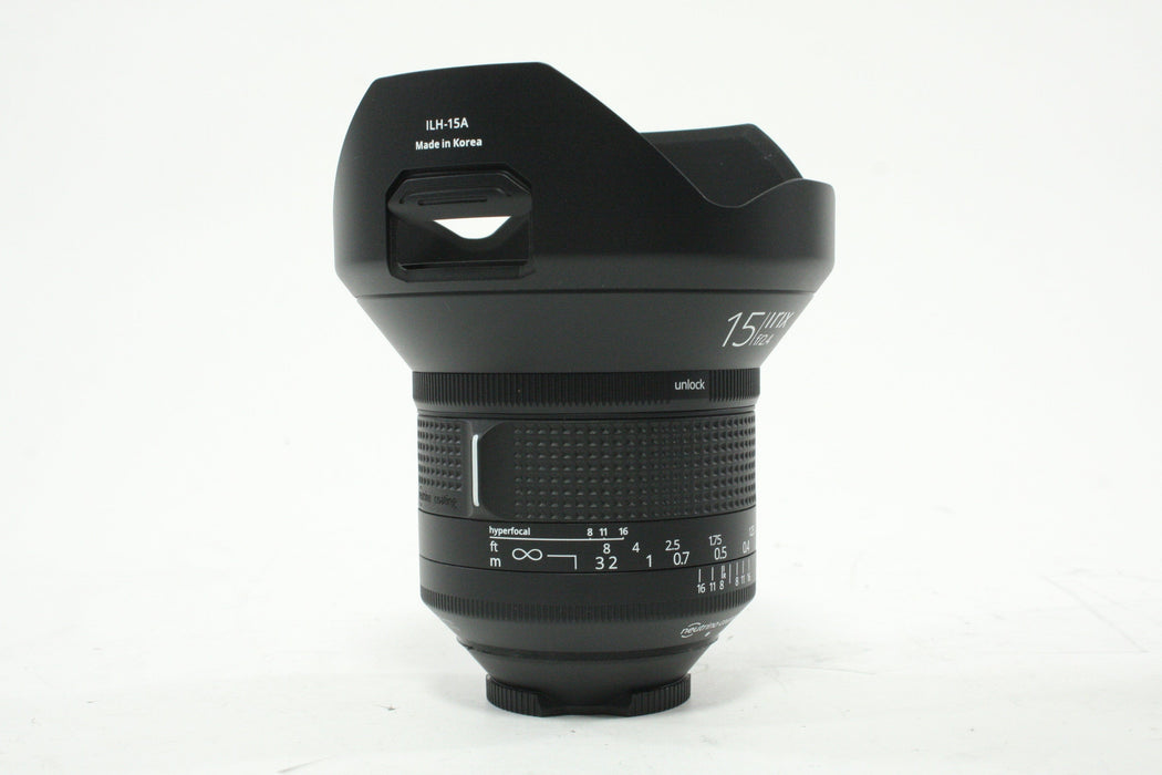 Irix 15mm f/2.4 Lens for Nikon F Mount
