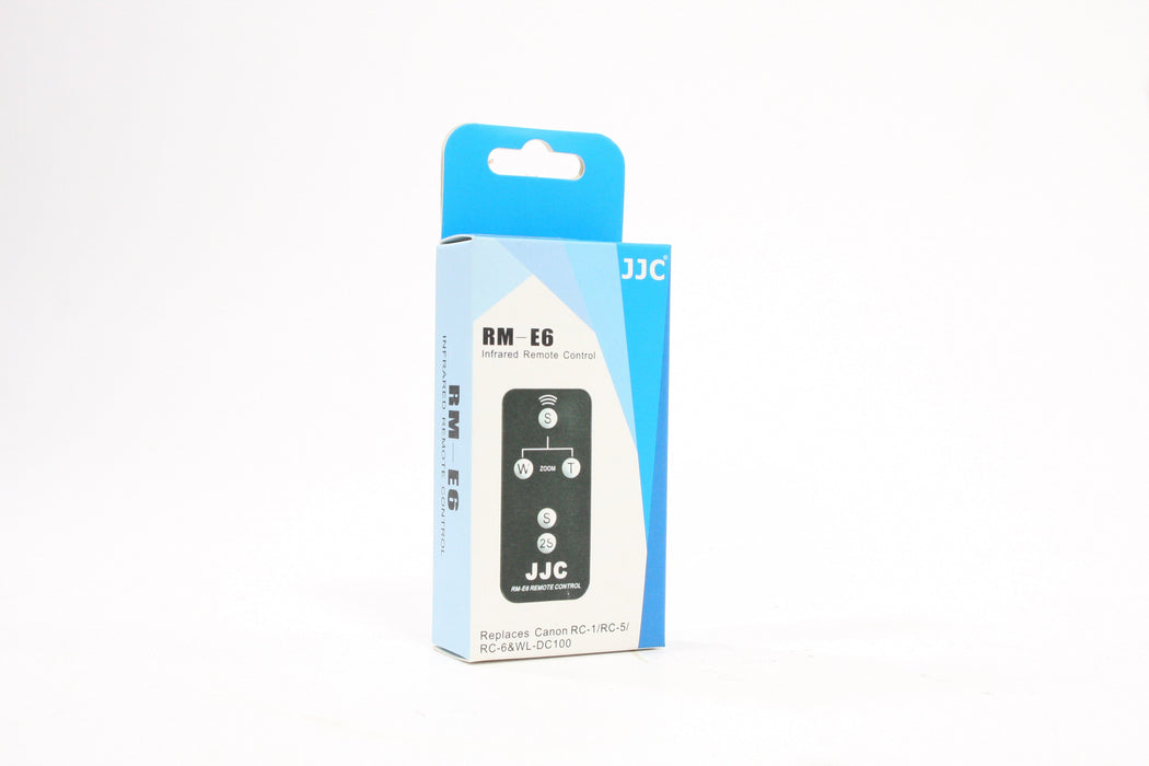 JJC  RM-E6 Infrared Remote Control (Replaces Canon RC-1/RC-5/RC-6&WL-DC100)