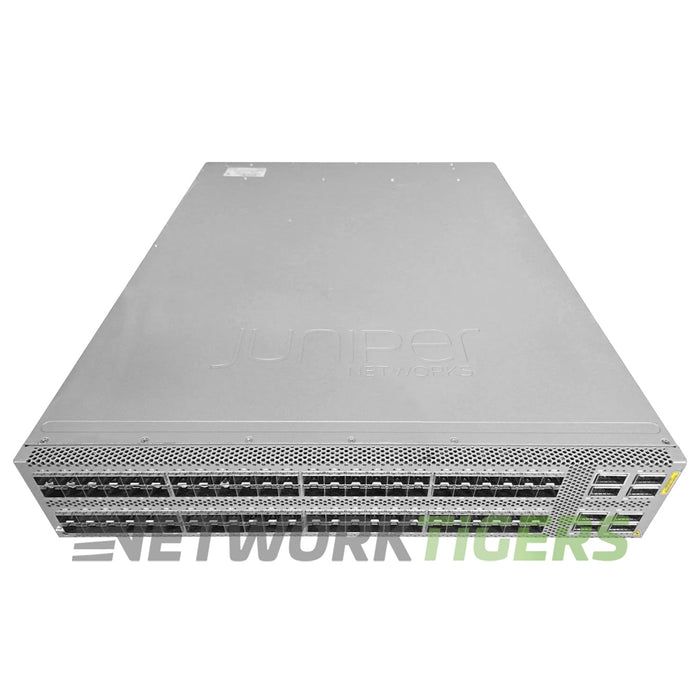 Juniper QFX5100-96S-AFI 96x 10GB SFP+ 8x 40GB QSFP+ Back-to-Front Air Switch