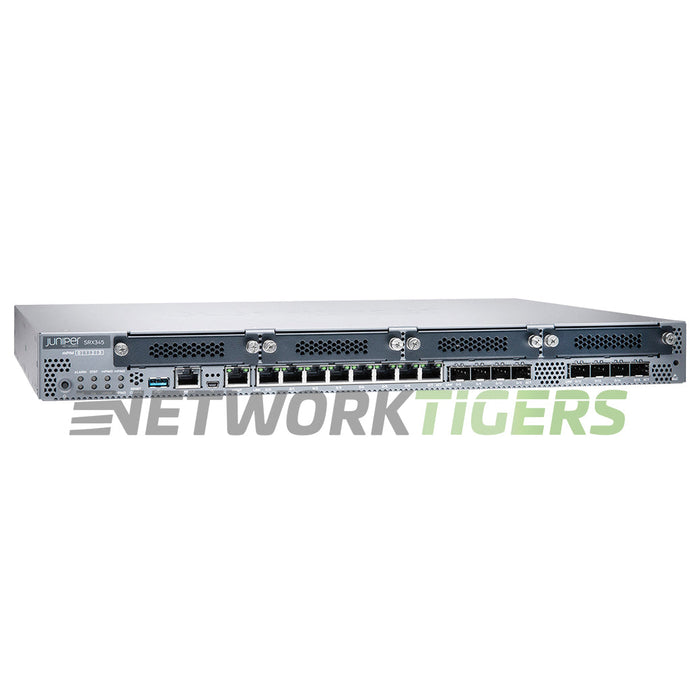 NEW Juniper SRX345-SYS-JB-2AC 5 Gbps Gateway w/ Junos Software Base (Dual AC)