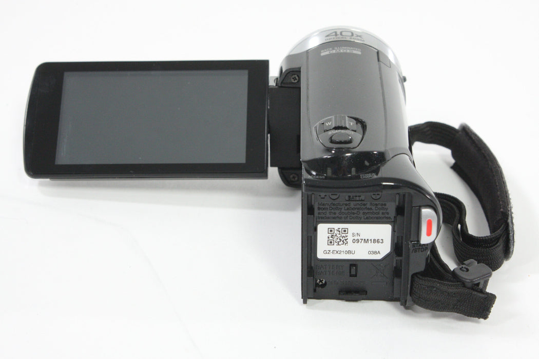 JVC Everio GZ-EX210BU SD AVCHD Camcorder