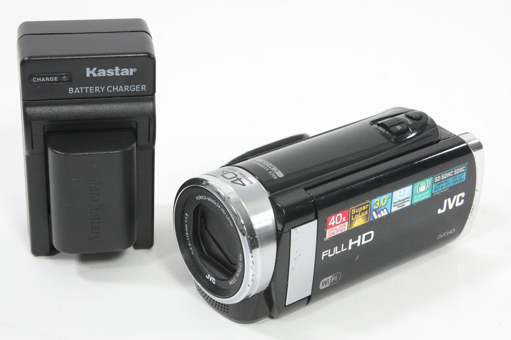 JVC Everio GZ-EX210BU SD AVCHD Camcorder