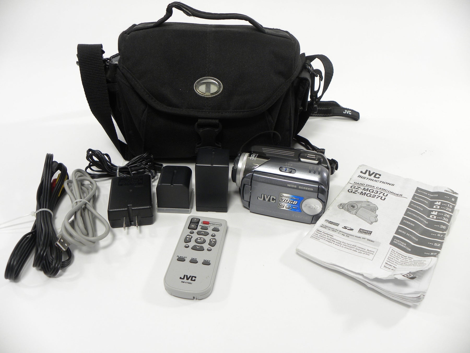 JVC Everio GZ-MG37U Hard Disk Camcorder