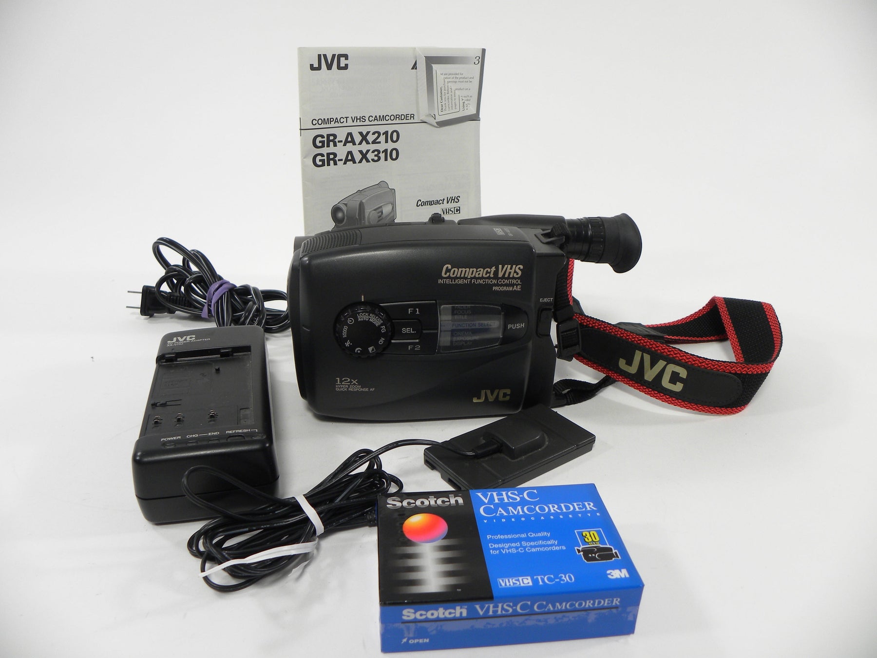 JVC GR-AX210U VHS-C Camcorder