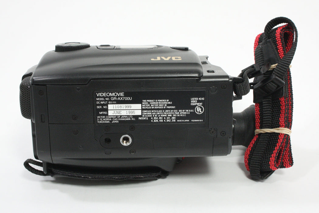 JVC GR-AX700U Camcorder VHS-C