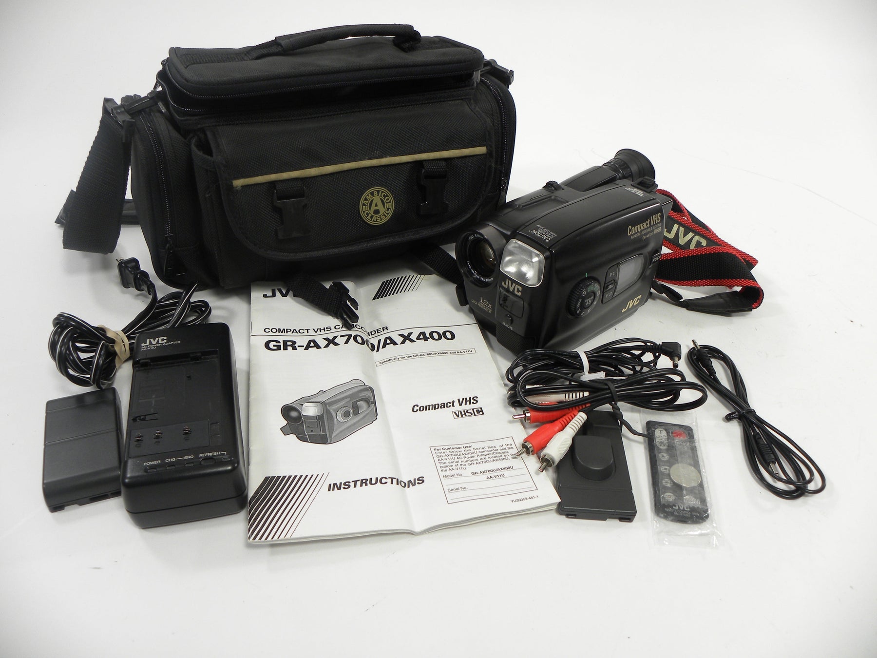 JVC GR-AX700U Compact VSH-C Camcorder