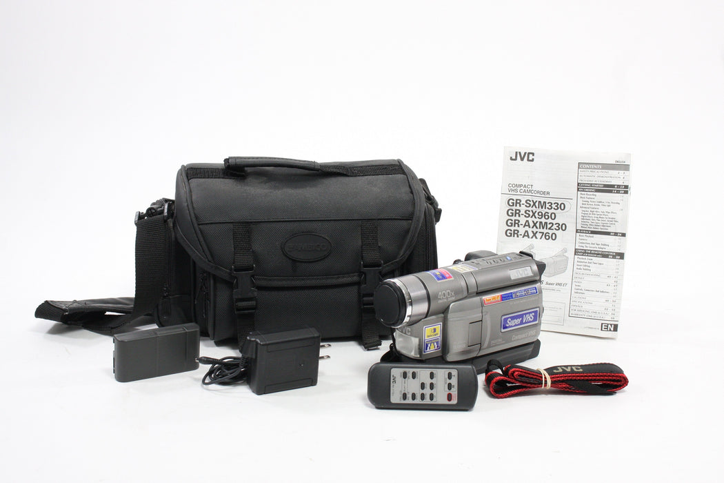 JVC Super VHS-C GR-SXM330 Camcorder