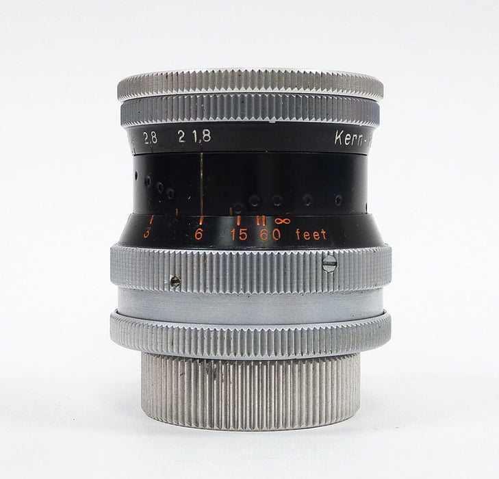 Kern Paillard Switar DV 16mm f1.8 AR C Mount Lens for Bolex