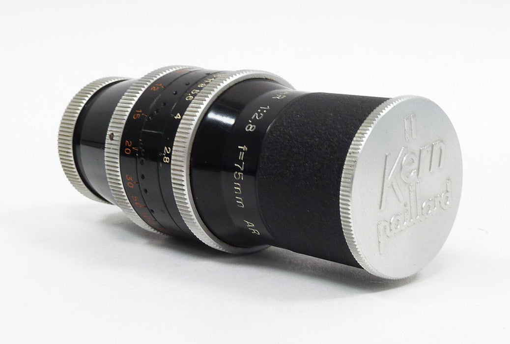 Kern- Paillard YVAR 75mm f2.8 AR C Mount Lens for Bolex