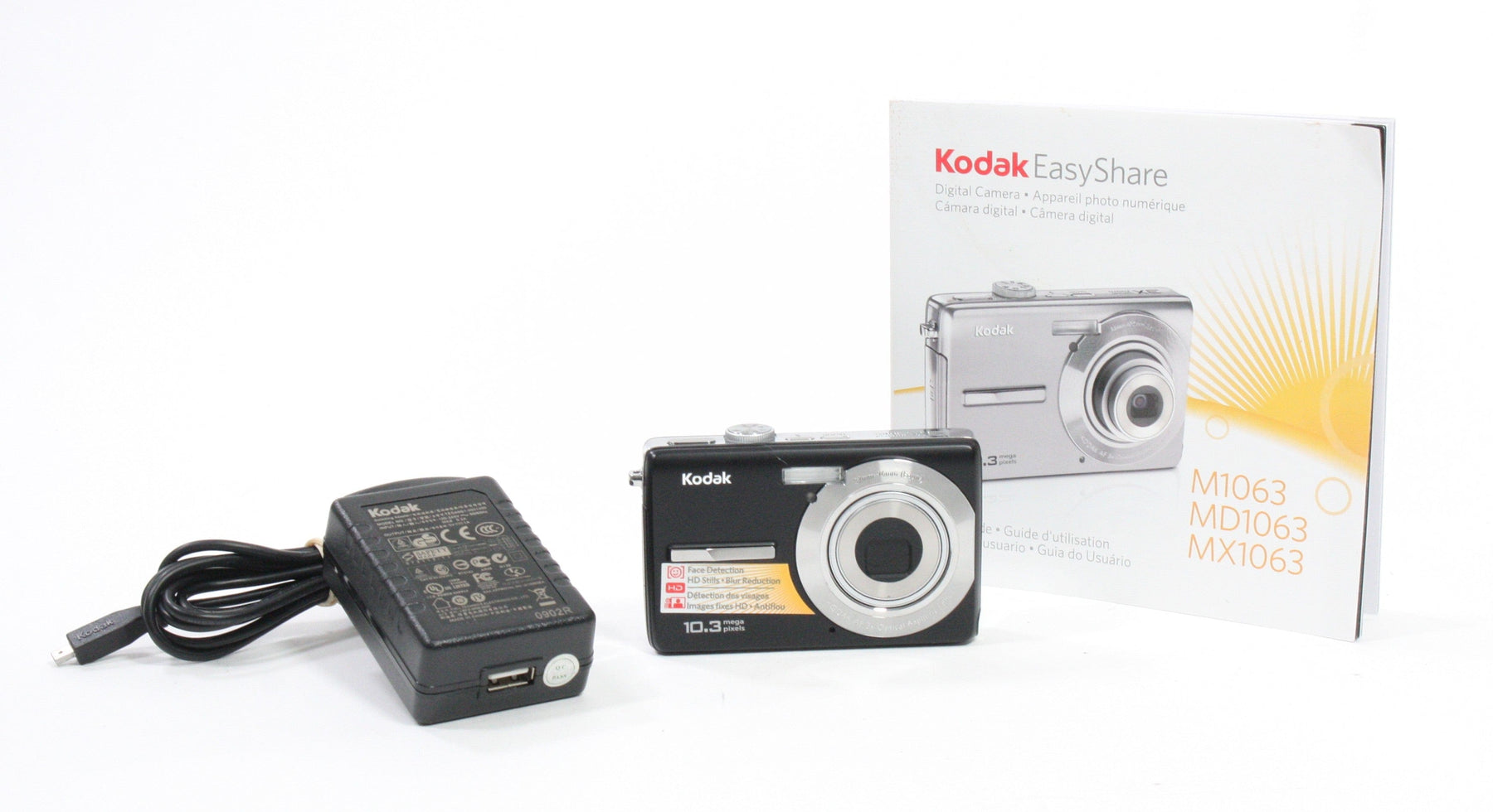 Kodak Easy Share M1063 Digital Point-and-Shoot Camera (Black)