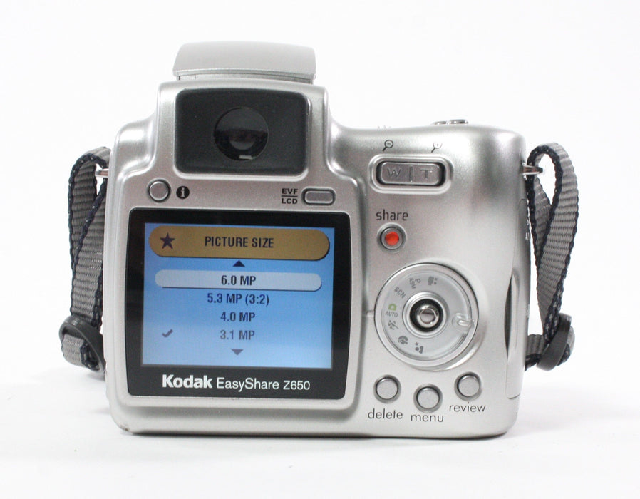 Kodak Easyshare Z650 Digital Camera 10x Zoom 6.1mp