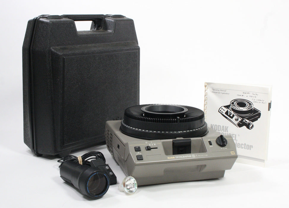 Kodak Ektagraphic III A with 4-6" Zoom and Tiffen Hard Case