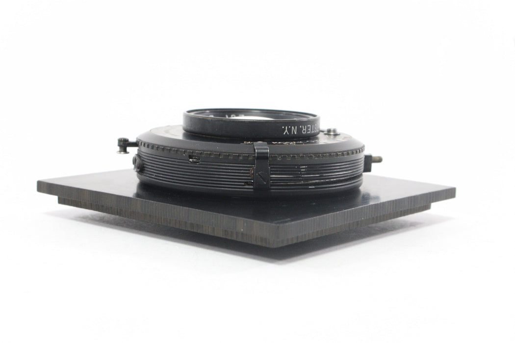 Kodak Ektar 127mm f/4.7 Lens with No. 2 Supermatic Shutter on 3.25x3.25 Lens Board