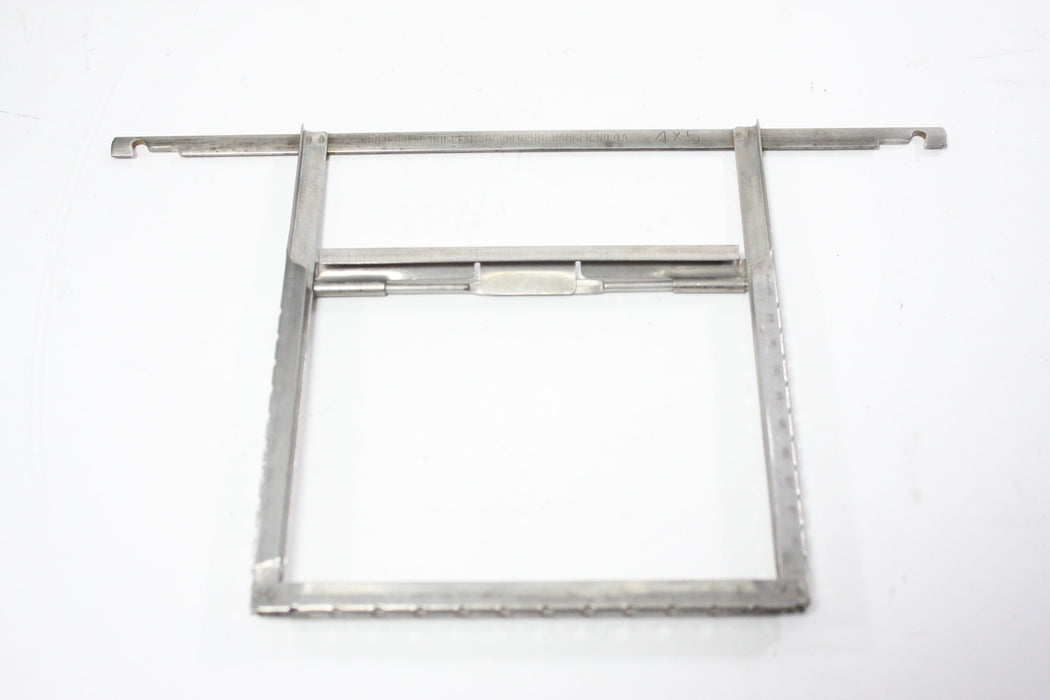 Kodak Film and Plate Developing Hanger 4x5 with Tank