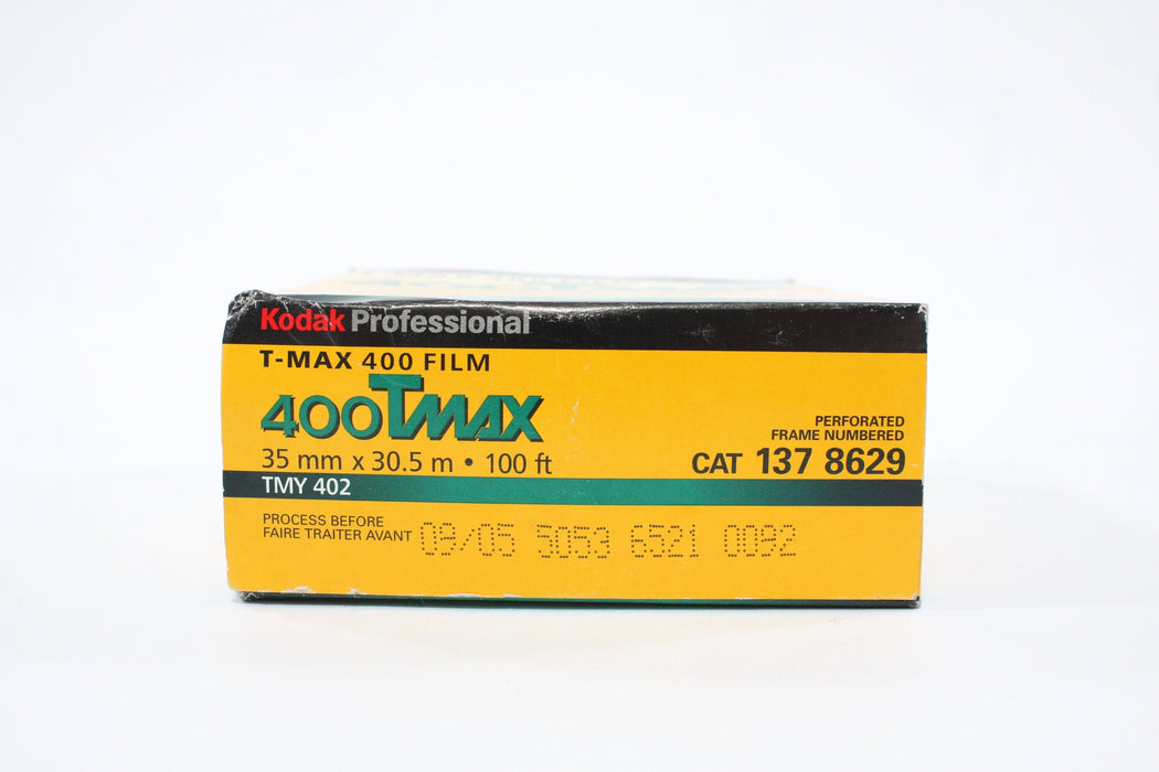 Kodak T-Max 400 35mm 100 ft Film OPEN BOX Expired 09/2005