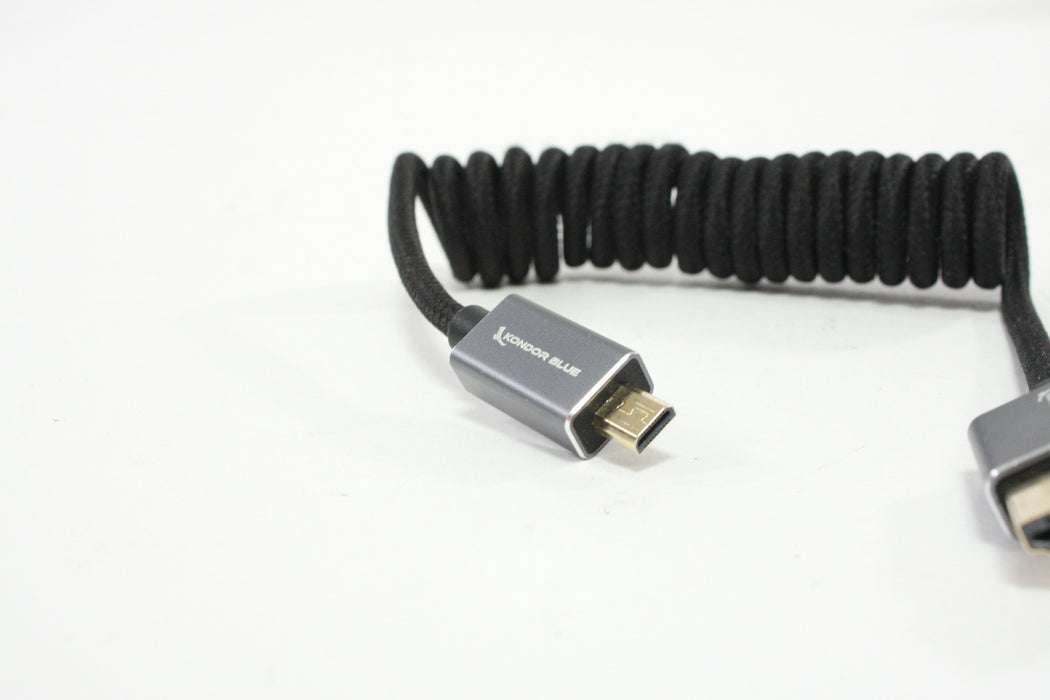 Kondor Blue Micro HDMI to Full HDMI Cord