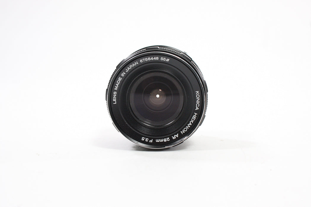 Konica 28mm f/3.5 Hexanon for Konica AR Mount