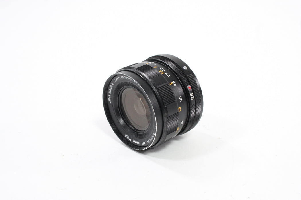 Konica 28mm f/3.5 Hexanon for Konica AR Mount