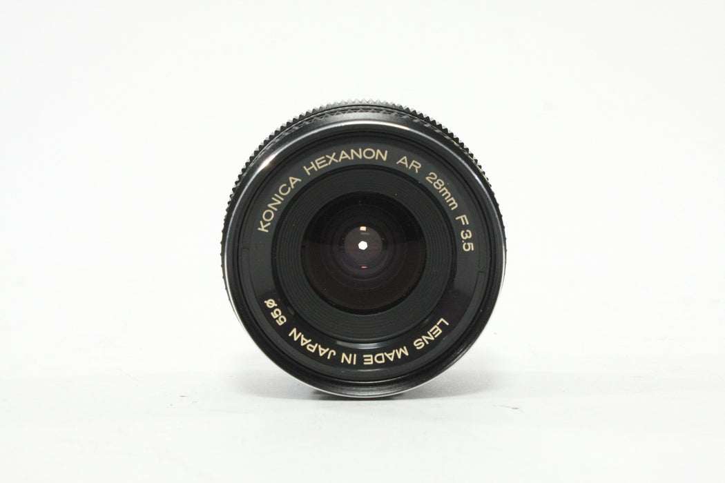 Konica 28mm f/3.5 Lens for Konica AR Mount
