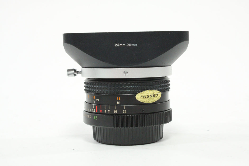 Konica 28mm f/3.5 Lens for Konica AR Mount