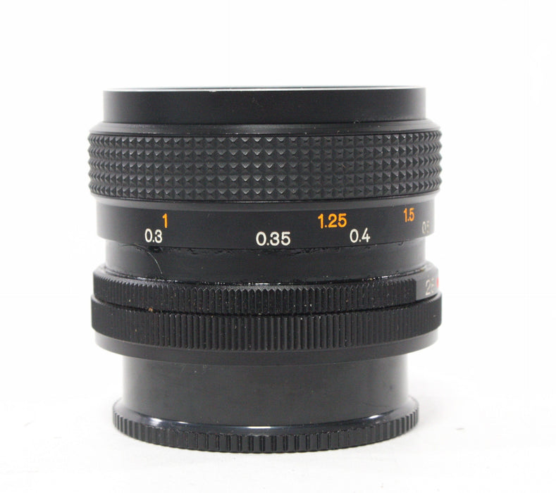 Konica 28mm f/3.5 Lens for Konica AR Mount with Hood and Case